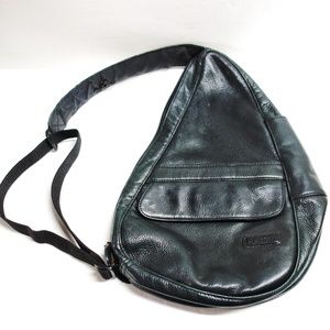 LL Bean Ameribag Pebbled Leather Healthy Backpack